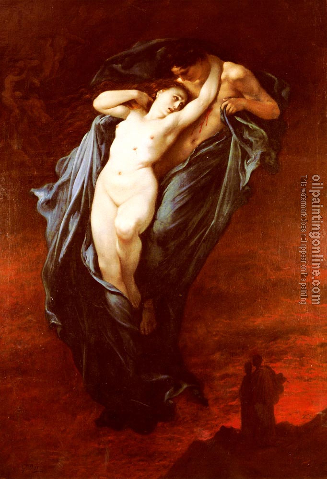 Paul Gustave Dore - Paolo And Francesca Da Rimini